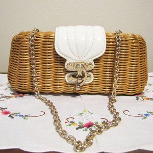 Ava Rose Straw Handbag - NWOT